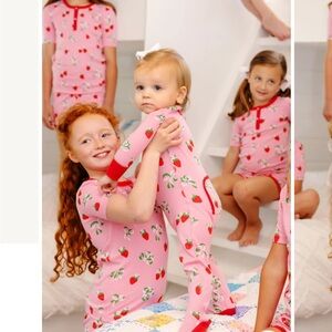 Noells night night bow and berry pajamas TBBC